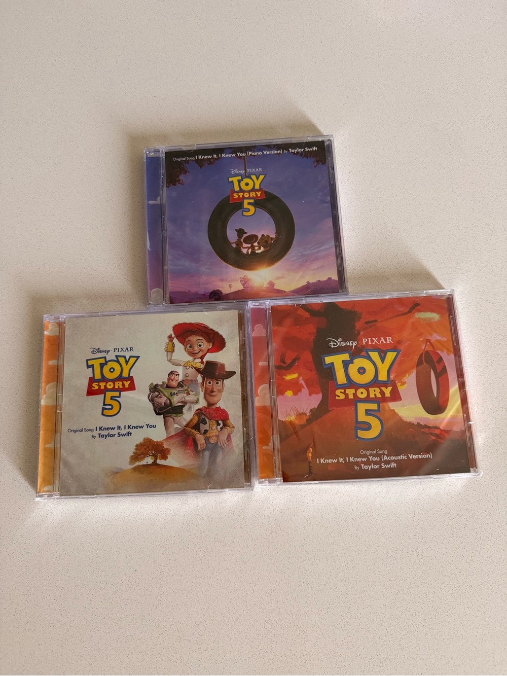 Taylor Swift Toy Story 5 Soundtrack CDs - Set of 3